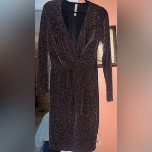 Brown Rose Gold Dress